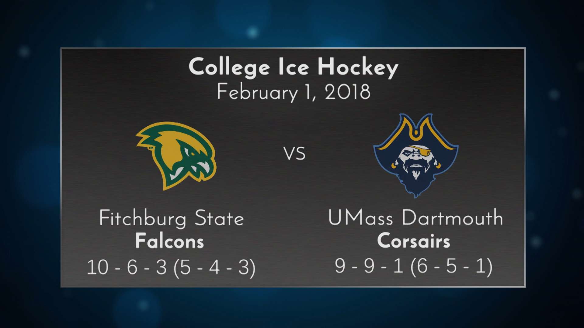 Thumbnail image for UMass Dartmouth Ice Hockey vs Fitchburg State - February 1, 2018