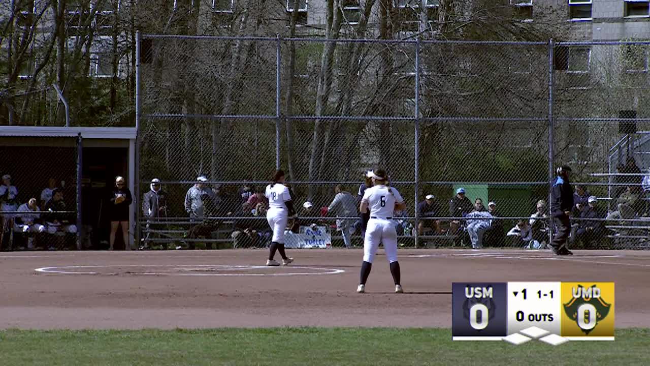 Women's Softball UMass Dartmouth vs Southern Maine April 27, 2024 Game 2