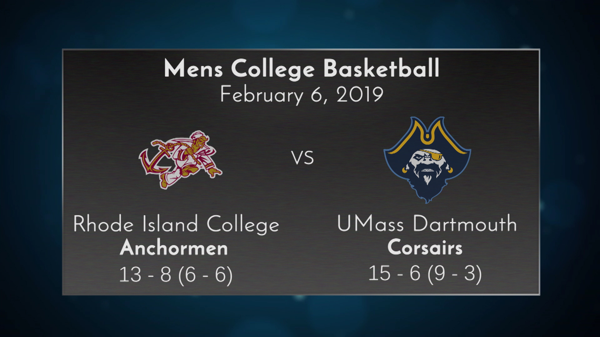 Thumbnail image for UMass Dartmouth Mens Basketball vs Rhode Island College - February 6, 2019