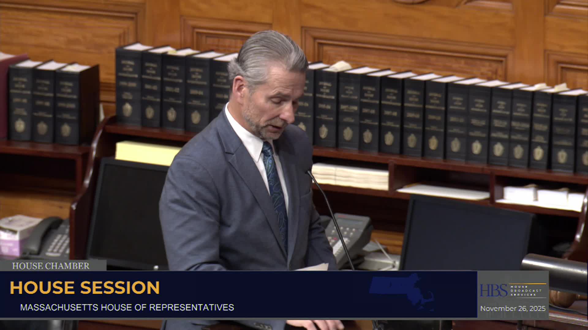 MA House of Representatives Session - November 26th, 2025