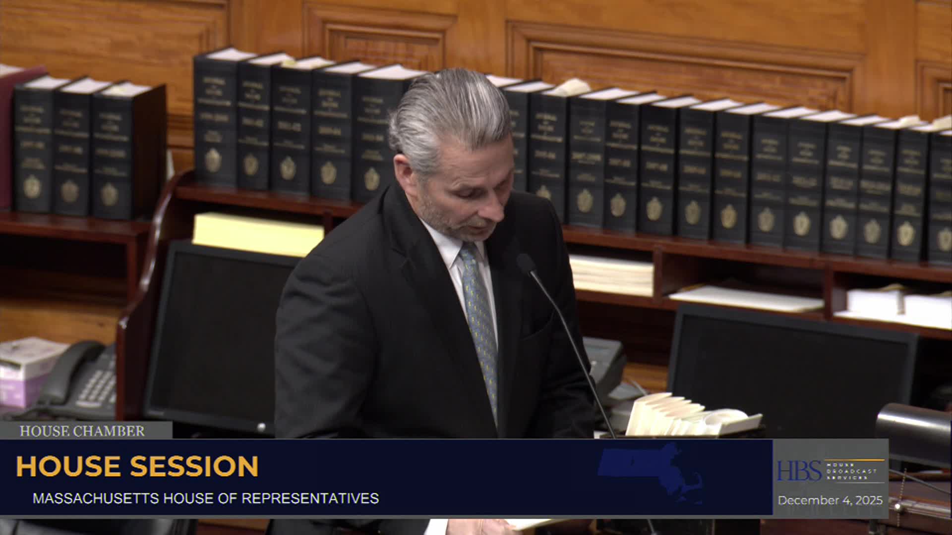 MA House of Representatives Session - December 4th, 2025