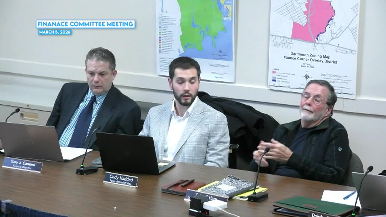 Thumbnail image for Finance Committee Meeting - March 5, 2026