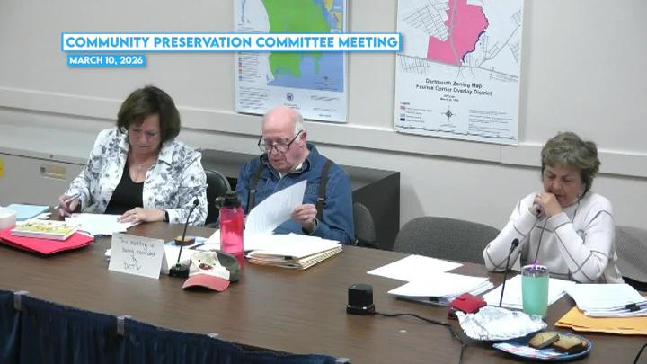 Thumbnail image for Community Preservation Committee Meeting March 10, 2026