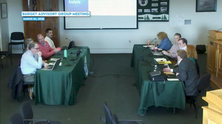 Thumbnail image for Budget Advisory Group Meeting - March 24, 2026