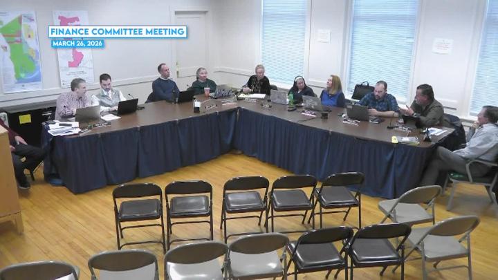 Thumbnail image for Finance Committee Meeting - March 26, 2026