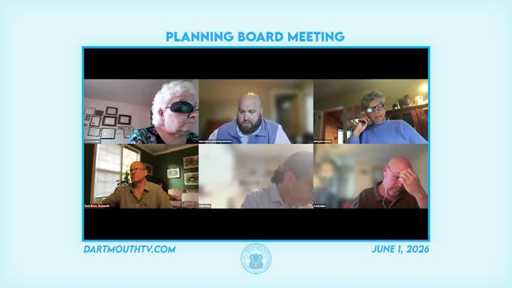Thumbnail image for Planning Board Meeting - June 1, 2026