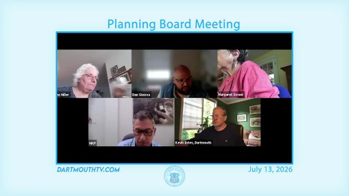 Thumbnail image for Planning Board Meeting July 13, 2026