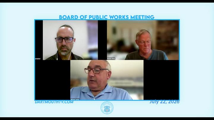 Thumbnail image for Board of Public Works Meeting July 22, 2026