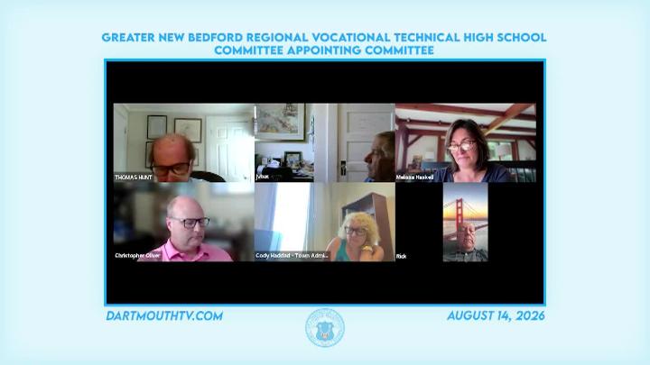 Thumbnail image for GNBVT High School Committee Appointing Committee Meeting - August 14, 2026