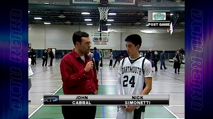 Thumbnail image for DCTV Retro - Dartmouth High Boys' Basketball vs Taunton - February 11, 2011
