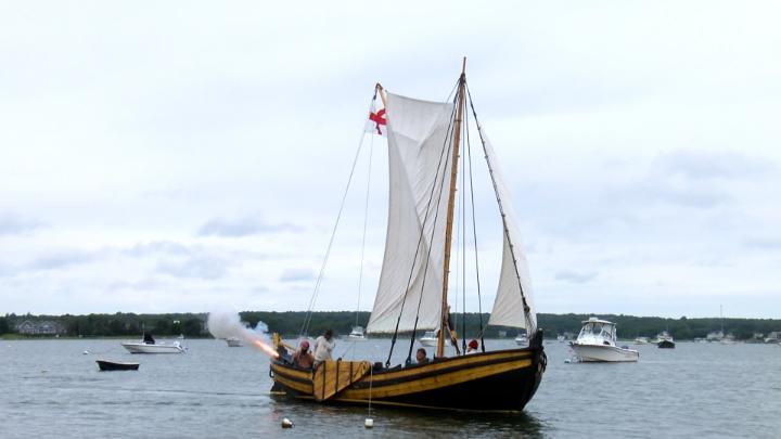 Thumbnail image for Blockade Runners - Fuller Shallop at Padanaram Harbor - August 17, 2026