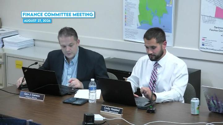 Thumbnail image for Finance Committee Meeting - August 27, 2026