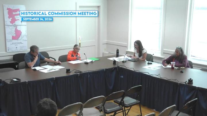 Thumbnail image for Historical Commission Meeting - September 14, 2026