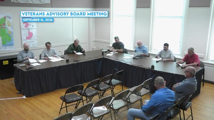 Thumbnail image for Veterans Advisory Board Meeting - September 16, 2026