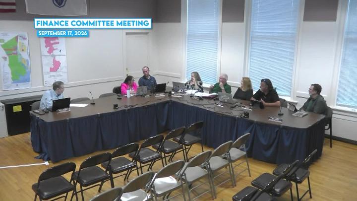 Thumbnail image for Finance Committee Meeting - September 17, 2026