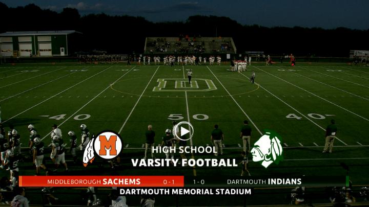Thumbnail image for Dartmouth High Football vs Middleborough - September 18, 2026
